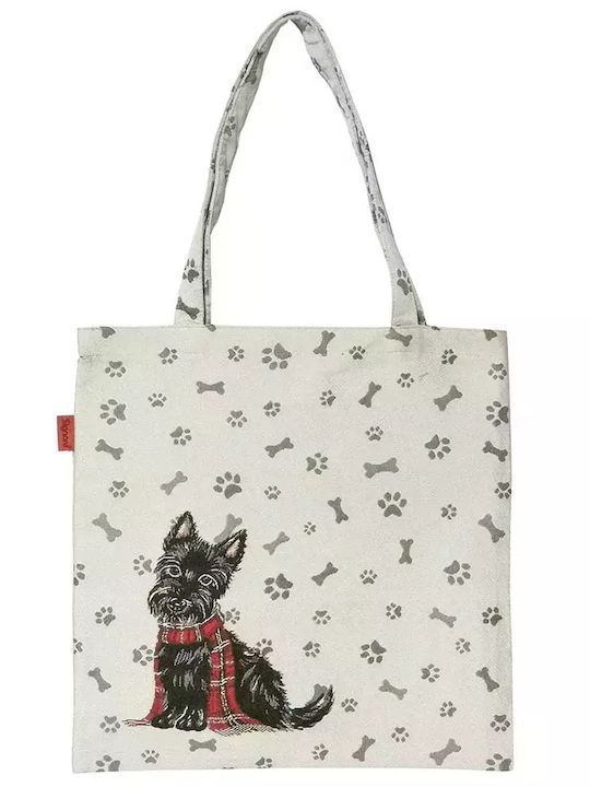 Signare Einkaufstasche Shopping Flat Scottie