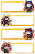 bsb Notebook Labels 12pcs