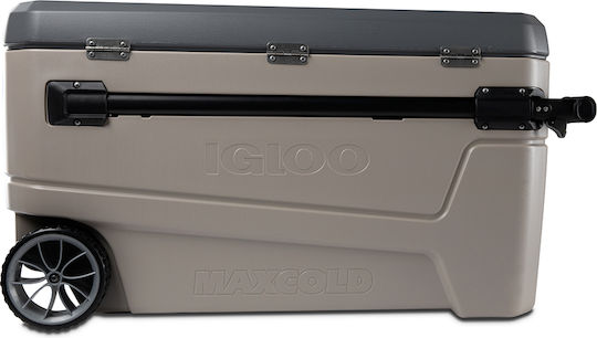 Igloo Sunset Glide 110 Φορητό Ψυγείο 104lt Μπεζ