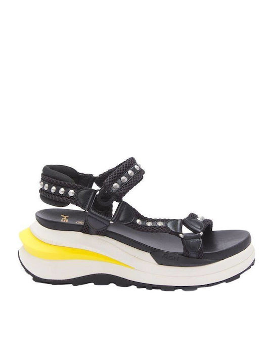 Ash Shogun Καλοκαιρινές Γυναικείες Πλατφόρμες Μαύρες S-135305-001