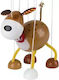 Wooden Dog Puppet