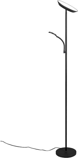 Trio Lighting Specter Подова Лампа В178xД25см. Черен