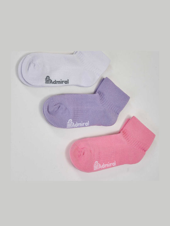 Admiral Kids' Socks Pink 3 Pairs