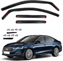 Σετ Ανεμοθραύστες Μπροστινοί και Πίσω για Skoda Octavia 2020+ 4τμχ VETRBR0081