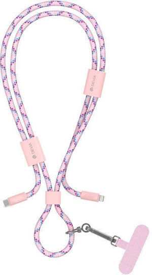 Devia USB-C to Lightning Cable 27W Pink 1.6m