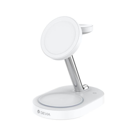 Devia Φορτιστής Magsafe 15W Λευκός (Y302)
