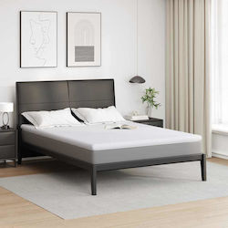 vidaXL Matratzentopper Doppel Polyester 140x200...