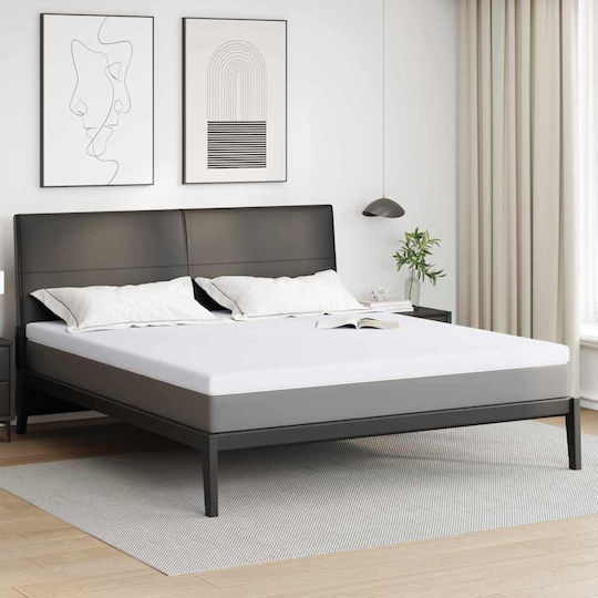 vidaXL Ανώστρωμα King Size Polyester 180x200x7εκ.
