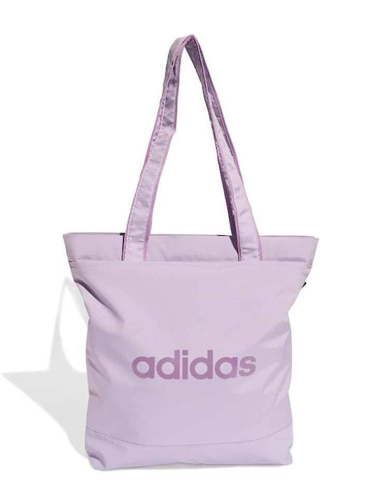 Essentials Γυναικεία Τσάντα Shopper Ώμου Μωβ