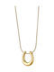 Graloro Necklace Horseshoe from Gold Plated Steel