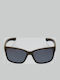 Admiral Men's Sunglasses with Brown Plastic Frame and Gray Polarized Lens