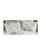 Dimcol Melina Pillowcase with Envelope Cover White-olive 50x70cm.