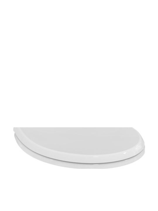 Ideal Standard Plastic Soft Close Toilet Seat White Simplicity