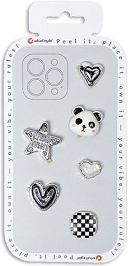 3d Stickers Διακοσμητικά Αυτοκόλλητα Κινητά Panda