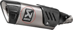 Aluminum Heatproof Sticker P-vst18al A236 Akrapovic Exhausts Akrapovic Aluminum Heatproof Sticker P-vst18al A236 Akrapovic Exhausts Akrapovic
