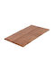 HomeMarkt Rectangular Table Surface made of Solid Wood Acacia 160x80x3.5cm HM6302.01 1pcs