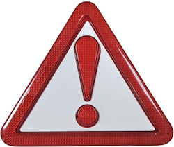 Warning Triangle Sticker 13x13cm