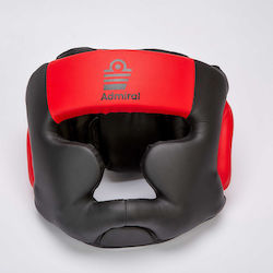 Admiral Adult Full Face Boxing Headgear Synthetic Leather Black