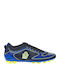 Admiral Football Shoes with Molded Cleats Blue