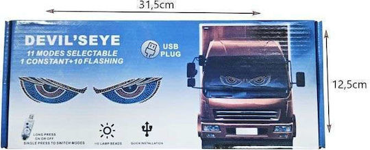 Innenraum-Dekorationsbeleuchtung für Autos "devil's Eye" Usb Ambient Lights "devil's Eye"