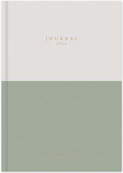 Adbook Ημερολογιο Ημερησιο 17χ25 Journal 28 Sage Leaf 2026 Adbook Ημερολογιο Ημερησιο 17χ25 Journal 28 Sage Leaf 2026