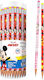 Disney Mickey & Minnie Pencil Set with Eraser