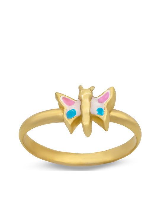 Savvas Design Детско пръстенче от злато 14K ΔΑΧ01106