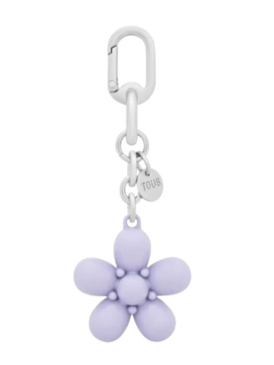 Tous Llavero Puffed Daisy Flower Malva 359469 Γυναικείο