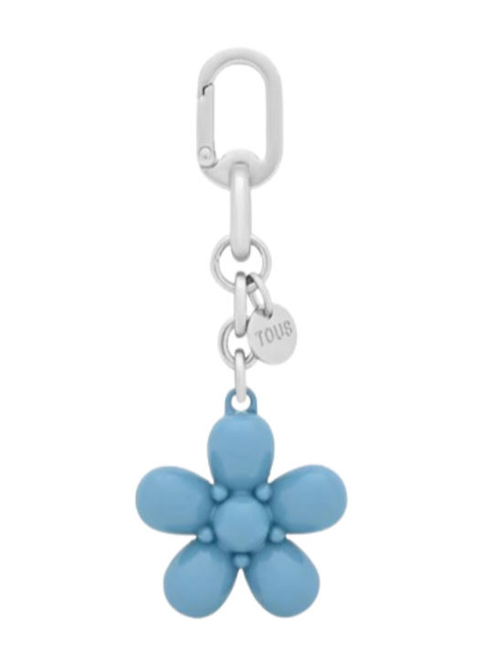 Tous Llavero Puffed Daisy Flower Azul Cielo 359478 Γυναικείο