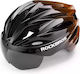 Rockbros Cască de Bicicletă de Oras Negru