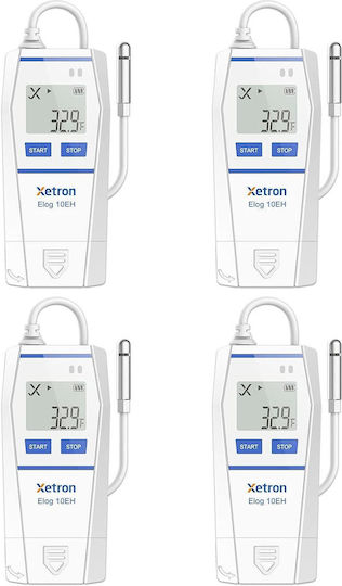 Датчик За Запис На Данни Xetron Elog10eh Експорт Pdf 40 До 85°c