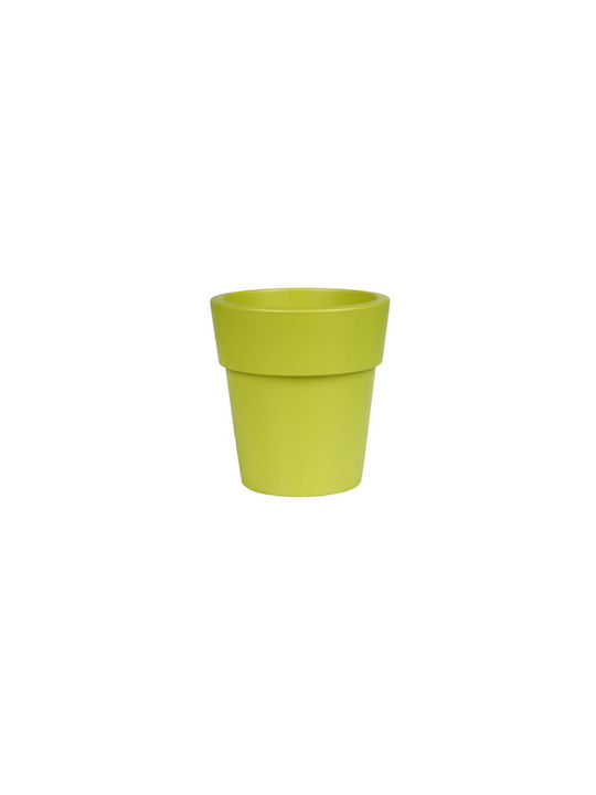 Γλαστρα Στρογγ Linea 2lt-d16x15h Cm-πρασ/κιτρινο