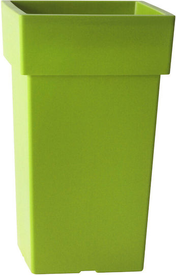 Viomes Linea Topf Green/yellow 15x15x27cm.