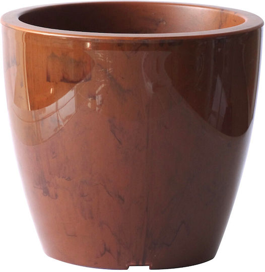 Κασπω Linea Natura 3 5lt-d20x17h Cm-μαονι
