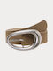 Dido Leather Women's Belt Beige