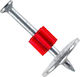 Bht8236 Nails 100pcs Insulation Membranes 52mm Metal Washer 25mm & Red Insulation Bat6300 Bormann 076438