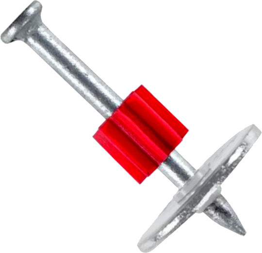 Bht8236 Nails 100pcs Insulation Membranes 52mm Metal Washer 25mm & Red Insulation Bat6300 Bormann 076438