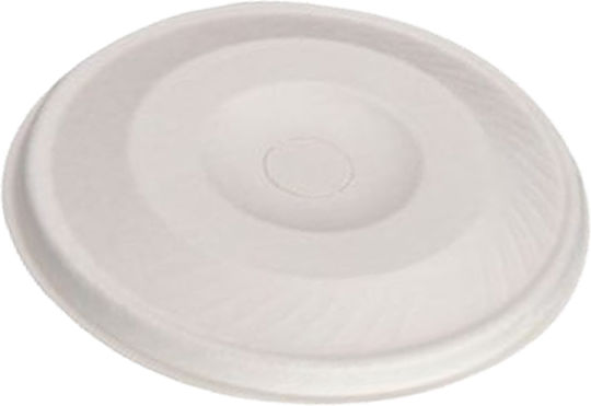Капак Flat Bio Бял Хартиена Чаша 14oz 16oz 50бр