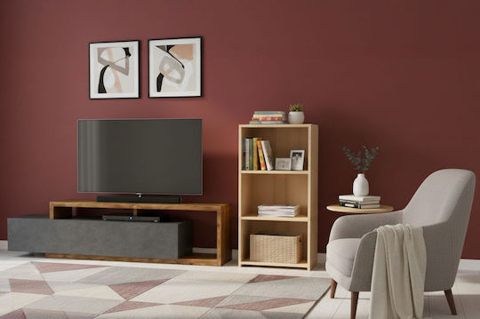 Βιβλιοθήκη Eliot 3s 60x30x108εκ.