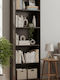 Bibliothek Eliot 5s Wenge 60x30x180cm