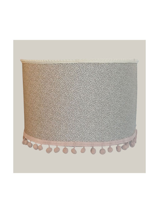 Oxygen Kids Single Ceiling Light E27 Brown 35x20cm