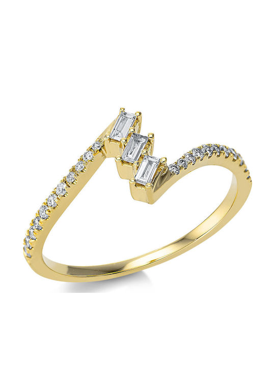 Diamond Group Дамски Пръстен с Диамант 18K
