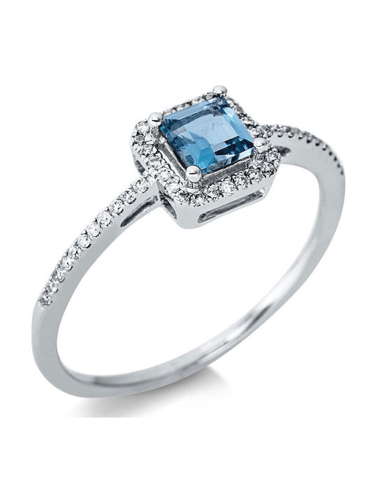Diamond Group Single Stone with Diamond