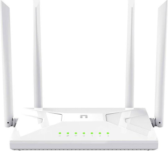 Netis NC21 Drahtlos Router Wi‑Fi 5 mit 3 Anschlüssen Ethernet
