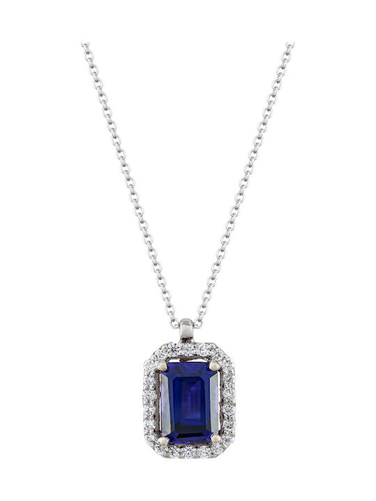 Kiriakos Gofas Halskette aus Weißgold 18k