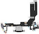Clappio Usb-c Charging Connector Iphone 16e Microphone Ribbon Black