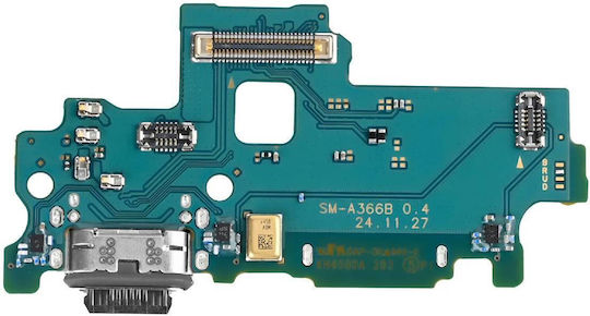 Clappio Conector De Încărcare Usb-c Samsung Galaxy A36 Cititor Sim Verde
