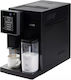 Domo Automat de Espresso 1350W Presiune 19bar pentru Cappuccino Neagră DO744K