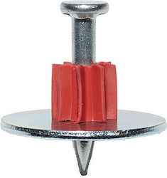 Bht8233 Nägel 100τμχ Mit Dämmfolien 25mm Metallische Rändelung 25mm & Dämmung Rote Bat6300 Bormann 076377