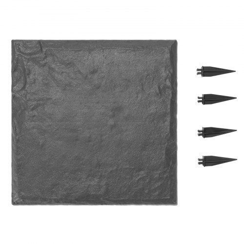 Vevor Garden Flooring Supplies Plastic Decking Board 39.37x39.37cm 16 Pieces